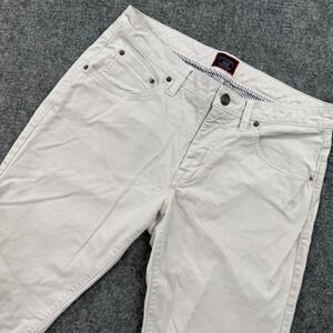 UNTUCKit Don Santiago Straight Fit Chinos Lgy W32 L30 Cotton Elastane Men's